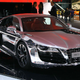 Illustration for article titled Chrome Audi R8 Blinds Frankfurt Show Goers
